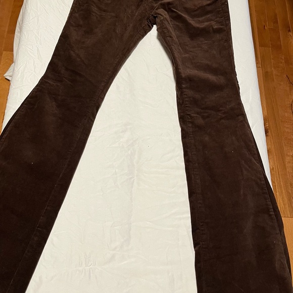 Saints & Hearts Brown Corduroy Pants size Large NWT with defect see pictures - Picture 4 of 13